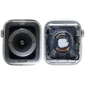 Housing Assembly Compatible For Watch Series 4 (44MM) (Used OEM Pull: Grade A) (Stainless / Silver)