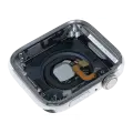 Housing Assembly Compatible For Watch Series 6 (44MM) (Used OEM Pull: Grade A) (Stainless / Silver)