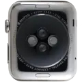 Housing Assembly Compatible For Watch Series 1 (42MM) (Used OEM Pull: Grade A) (Stainless / Silver)