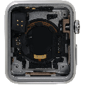 Housing Assembly Compatible For Watch Series 1 (42MM) (Used OEM Pull: Grade A) (Stainless / Silver)