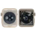 Housing Assembly Compatible For Watch Series 2 (38MM) (Used OEM Pull: Grade A) (Cellular Version) (Aluminum / Gold)