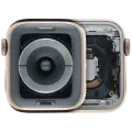 Housing Assembly Compatible For Watch Series 4 (40MM) (Used OEM Pull: Grade A) (Stainless / Gold)