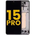 OLED Assembly With Frame For Xiaomi 15 Pro (Refurbished) (Black)