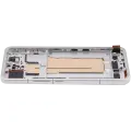 OLED Assembly With Frame For Xiaomi 15 Pro (Refurbished) (White)