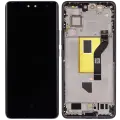OLED Assembly With Frame For Xiaomi 13 Lite / Civi 2 (Refurbished) (Black)