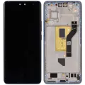 OLED Assembly With Frame For Xiaomi 13 Lite / Civi 2 (Refurbished) (Lite blue)
