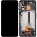 OLED Assembly With Frame For Xiaomi Poco F4 GT / Redmi K50 Gaming (Refurbished) (Black)