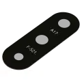 Back Camera Lens (Glass Only) With Adhesive For Samsung Galaxy A17 4G (A175 / 2025) / A17 5G (A176 / 2025) (2 Piece Set) (Premium)