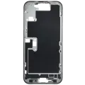 Mid-Frame Housing  W/ Small Parts For iPhone 16 Pro Max (US Version) (Used OEM Pull: Grade B) (White Titanium)