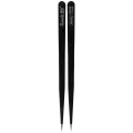 iNeeZy Handmade Non-Magnetic Stainless Tweezers (Black - Thin) (Qianli)