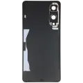 Back Cover Glass With Camera Lens For Samsung Galaxy S25 Edge 5G (Service Pack) (Titanium Silver)