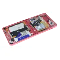 Inner OLED Assembly With Frame For Samsung Galaxy Z Flip 7 5G (US & International) (Service Pack) (Coral Red)