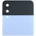 Outer OLED Assembly For Samsung Galaxy Z Flip 3 5G (Used OEM Pull: Grade B/C) (Blue)