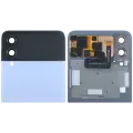 Outer OLED Assembly For Samsung Galaxy Z Flip 3 5G (Used OEM Pull: Grade B/C) (Blue)