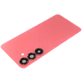 Back Cover Glass With Camera Lens For Samsung Galaxy S25 5G (Service Pack) (Coral Red)