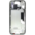 Mid-Frame Housing  W/ Small Parts For iPhone 15 (US Version) (Used OEM Pull: Grade C) (Yellow)