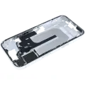 Mid-Frame Housing  W/ Small Parts For iPhone 16 (US Version) (Used OEM Pull: Grade C) (White)