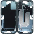Mid-Frame Housing  W/ Small Parts For iPhone 16 Plus (US Version) (Used OEM Pull: Grade C) (Teal)