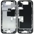 Mid-Frame Housing  W/ Small Parts For iPhone 16 Pro (US Version) (Used OEM Pull: Grade C) (Black Titanium)