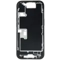 Mid-Frame Housing  W/ Small Parts For iPhone 16 Pro (US Version) (Used OEM Pull: Grade C) (Black Titanium)