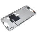 Mid-Frame Housing  W/ Small Parts For iPhone 16 Pro Max (US Version) (Used OEM Pull: Grade C) (White Titanium)