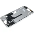 Mid-Frame Housing  W/ Small Parts For iPhone 16 Plus (EU / Global Version) (Used OEM Pull: Grade C) (White)