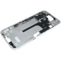 Mid-Frame Housing  W/ Small Parts For iPhone 16 Plus (EU / Global Version) (Used OEM Pull: Grade C) (White)