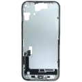 Mid-Frame Housing  W/ Charging Port Flex & Small Parts  For iPhone 15 (EU / Global Version) (Used OEM Pull: Grade B) (Green)