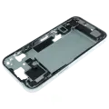 Mid-Frame Housing  W/ Charging Port Flex & Small Parts  For iPhone 15 (EU / Global Version) (Used OEM Pull: Grade B) (Green)