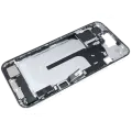 Mid-Frame Housing  W/ Charging Port Flex & Small Parts  For iPhone 16 Plus (EU / Global Version) (Used OEM Pull: Grade A) (White)