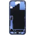 Mid-Frame Housing  W/ Charging Port Flex & Small Parts  For iPhone 16 Plus (EU / Global Version) (Used OEM Pull: Grade C) (Ultramarine)