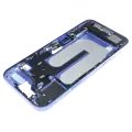 Mid-Frame Housing  W/ Charging Port Flex & Small Parts  For iPhone 16 Plus (EU / Global Version) (Used OEM Pull: Grade C) (Ultramarine)