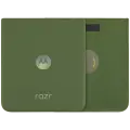 Back Cover Glass For Motorola Razr Plus / Razr 50 Ultra (XT2451 / 2024) / Razr Plus 2025 (XT2557 / 2025) (Premium) (Spring Green)