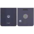 Back Cover Glass For Motorola Razr Plus / Razr 50 Ultra (XT2451 / 2024) / Razr Plus 2025 (XT2557 / 2025) (Premium) (Midnight Blue)