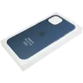 Silicon Case with MagSafe For iPhone 13 (OEM Grade New) (Blue)