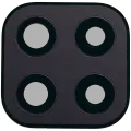 Back Camera Lens (Glass Only) With Adhesive For Xiaomi Redmi 9C