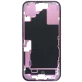 Mid-Frame Housing W/ Small Parts For iPhone 16 (US Version) (Used OEM Pull: Grade B) (Pink)