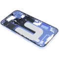 Mid-Frame Housing  W/ Small Parts For iPhone 16 (US Version) (Used OEM Pull: Grade C) (Ultramarine)