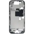 Mid-Frame Housing  W/ Small Parts For iPhone 16 Pro (US Version) (Used OEM Pull: Grade B) (Natural Titanium)