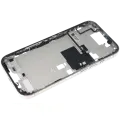 Mid-Frame Housing  W/ Small Parts For iPhone 16 Pro (US Version) (Used OEM Pull: Grade B) (Natural Titanium)