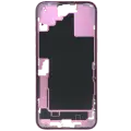 Mid-Frame Housing  W/ Small Parts For iPhone 16 Plus (US Version) (Used OEM Pull: Grade C) (Pink)
