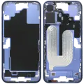 Mid-Frame Housing  W/ Small Parts For iPhone 16 Plus (US Version) (Used OEM Pull: Grade C) (Ultramarine)