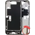 Mid-Frame Housing  W/ Small Parts For iPhone 16 Pro Max (US Version) (Used OEM Pull: Grade C) (Desert Titanium)