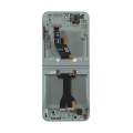 Inner OLED Assembly With Frame For Samsung Galaxy Z Flip 6 5G (US & International) (Used OEM Pull : Grade A) (Mint)