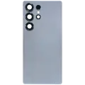 Back Cover Glass With Camera Lens For Samsung Galaxy S25 Ultra 5G (Service Pack) (Titanium Silver Blue)