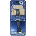 Inner OLED Assembly With Frame For Samsung Galaxy Z Flip 7 5G (US & International) (Service Pack) (Blue Shadow)