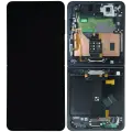 Inner OLED Assembly With Frame For Samsung Galaxy Z Flip 7 5G (US & International) (Service Pack) (Jet Black)