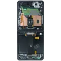 Inner OLED Assembly With Frame For Samsung Galaxy Z Flip 7 5G (US & International) (Service Pack) (Jet Black)