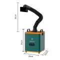 TBK-618 New Fume Extractor / Smoke Purifier (TBK) (220V / Europe)