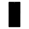 OLED Assembly With Frame For Samsung Galaxy S25 Ultra 5G (Used OEM Pull Grade B) (US & International Version) (Titanium White Silver) 
